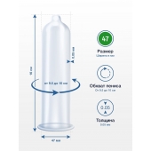 Презервативы MY.SIZE размер 47 - 3 шт. - My.Size - купить с доставкой в Нальчике