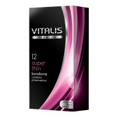Ультратонкие презервативы VITALIS PREMIUM super thin - 12 шт. - Vitalis - купить с доставкой в Нальчике
