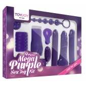 Эротический набор Toy Joy Mega Purple - Toy Joy - купить с доставкой в Нальчике