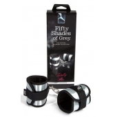 Серо-черные наручники Totally His - Fifty Shades of Grey - купить с доставкой в Нальчике