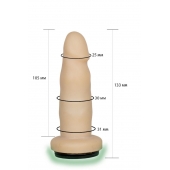 Телесная насадка Harness - 13,3 см. - LOVETOY (А-Полимер) - купить с доставкой в Нальчике