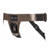 Бронзовый пояс для насадок Curious Harness - Strap-on-me - купить с доставкой в Нальчике