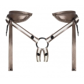Бронзовый пояс для насадок Desirous Harness - Strap-on-me - купить с доставкой в Нальчике