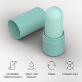 Мятный двусторонний мастурбатор Arcwave Ghost Pocket Stroker - Arcwave - в Нальчике купить с доставкой