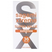 Ультратонкие презервативы Sagami Xtreme Superthin - 36 шт. - Sagami - купить с доставкой в Нальчике