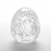 Мастурбатор-яйцо Keith Haring EGG DANCE - Tenga - в Нальчике купить с доставкой