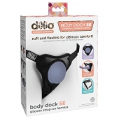 Черные трусики для страпона Body Dock SE на регулируемых ремнях - Pipedream - купить с доставкой в Нальчике