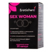Капсулы для женщин Erotichard sex woman - 20 капсул (0,370 гр.) - Erotic Hard - купить с доставкой в Нальчике