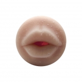 Телесный мастурбатор-ротик Oral Mini Masturbator - Adrien Lastic - в Нальчике купить с доставкой