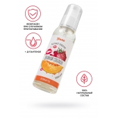 Съедобная гель-смазка Yovee «Двойной соблазн» с Д-пантенолом и вкусом клубники и дыни - 100 мл. - ToyFa - купить с доставкой в Нальчике