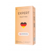 Ароматизированные презервативы EXPERT Fruit Mix - 12 шт.(+3 в подарок) - Expert - купить с доставкой в Нальчике