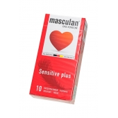 Презервативы Masculan Sensitive plus - 10 шт. - Masculan - купить с доставкой в Нальчике