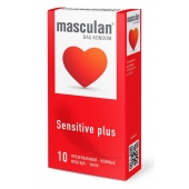 Презервативы Masculan Sensitive plus - 10 шт. - Masculan - купить с доставкой в Нальчике