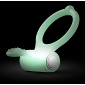 Светящееся в темноте эрекционное виброкольцо Power Clit - Dorcel - в Нальчике купить с доставкой