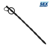 Черный стимулятор уретры Sex Expert - Sex Expert - купить с доставкой в Нальчике
