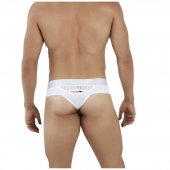 Белые трусы-бразилиана Lucerna Thong - Clever Masculine Underwear купить с доставкой