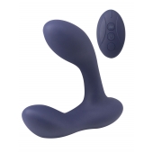 Синий массажер простаты с двумя моторами P-Bliss - Lola Games - в Нальчике купить с доставкой