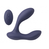 Синий массажер простаты с двумя моторами P-Bliss - Lola Games - в Нальчике купить с доставкой