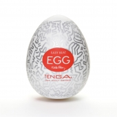 Мастурбатор-яйцо Keith Haring EGG PARTY - Tenga - в Нальчике купить с доставкой