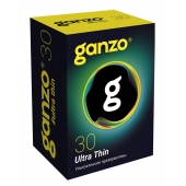 Супертонкие презервативы Ganzo Ultra thin - 30 шт. - Ganzo - купить с доставкой в Нальчике