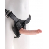 Страпон на виниловых трусиках Strap-on Harness Cock - 17,8 см. - Pipedream - купить с доставкой в Нальчике
