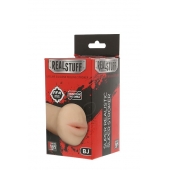 Нежный мастурбатор-ротик REALSTUFF 5INCH MASTURBATOR BJ - Dream Toys - в Нальчике купить с доставкой