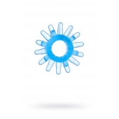 Голубая гелевая насадка с шипиками - Toyfa Basic - в Нальчике купить с доставкой