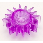 Фиолетовое эрекционное кольцо - Toyfa Basic - в Нальчике купить с доставкой