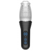 Автоматический мастурбатор Oral Sex Masturbator с функциями ротации, вибрации и фрикций - Secwell - в Нальчике купить с доставкой