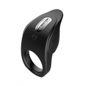 Черное эрекционное виброкольцо Vibro Lust Ring - MALESATION - в Нальчике купить с доставкой