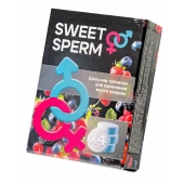 Шипучие таблетки для мужчин Sweet Sperm для изменения вкуса спермы (4 шт. по 0,5 гр.) - Капиталпродукт - купить с доставкой в Нальчике