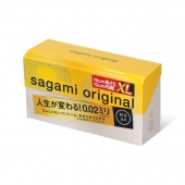 Презервативы увеличенного размера Sagami Original 0.02 XL-size - 12 шт. - Sagami - купить с доставкой в Нальчике