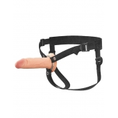 Полый страпон на ремнях 6’’ Hollow Silicone Strap-on - Pipedream - купить с доставкой в Нальчике
