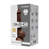 Коричневый фаллоимитатор SILEXD Model 3 7  - 17,5 см. - Adrien Lastic купить с доставкой в интернет-магазине Orgasmix в Нальчике Коричневый фаллоимитатор SILEXD Model 3 7  - 17,5 см. - Adrien Lastic