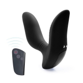 Черный вибромассажер простаты 3,5’’ Remote Control Curve P-spot Massager - 12 см. - Erokay - в Нальчике купить с доставкой