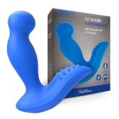 Синий вибромассажер простаты 3,5’’ P-spot Massager - 12,5 см. - Erokay - в Нальчике купить с доставкой