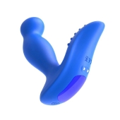 Синий вибромассажер простаты 3,5’’ P-spot Massager - 12,5 см. - Erokay - в Нальчике купить с доставкой