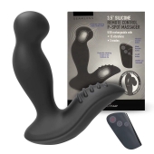 Черный вибромассажер простаты 3,5’’ Remote Control P-spot Massager - 12,5 см. - Erokay - в Нальчике купить с доставкой