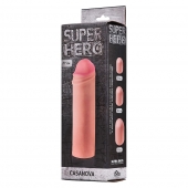 Фаллоудлинитель SUPER HERO Casanova - 18 см. - Lola Games - в Нальчике купить с доставкой