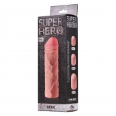 Фаллоудлинитель SUPER HERO Dewil - 17,5 см. - Lola Games - в Нальчике купить с доставкой