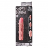 Фаллоудлинитель SUPER HERO Sex Machine - 15,5 см. - Lola Games - в Нальчике купить с доставкой