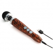 Беспроводной wand-вибратор Doxy Die Cast 3R с тигровым принтом на рукояти - 28 см. - Doxy в Нальчике Беспроводной wand-вибратор Doxy Die Cast 3R с тигровым принтом на рукояти - 28 см. - Doxy