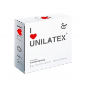 Ультратонкие презервативы Unilatex Ultra Thin - 3 шт. - Unilatex - купить с доставкой в Нальчике