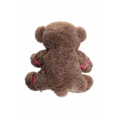 Бондажный набор: бурый мишка с розовыми оковами и наручниками - Pecado - купить с доставкой в Нальчике