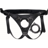 Пояс Hard Brutal для больших насадок - LOVETOY (А-Полимер) - купить с доставкой в Нальчике