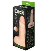 Телесный фаллоудлинитель с мошонкой Cock Next - 19 см. - LOVETOY (А-Полимер) - в Нальчике купить с доставкой
