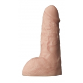Телесный фаллоудлинитель с мошонкой Cock Next - 19 см. - LOVETOY (А-Полимер) - в Нальчике купить с доставкой