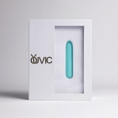 Бирюзовая перезаряжаемая вибропуля Youvic - Youvic купить в Нальчике с доставкой в Orgasmix.ru Бирюзовая перезаряжаемая вибропуля Youvic - Youvic