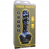 Черно-синяя мини-машина на присоске Tendril Thruster - 21,6 см. - Doc Johnson - купить с доставкой в Нальчике