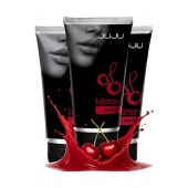 Набор из 3 съедобных лубрикантов JUJU со вкусом вишни - JuJu - купить с доставкой в Нальчике